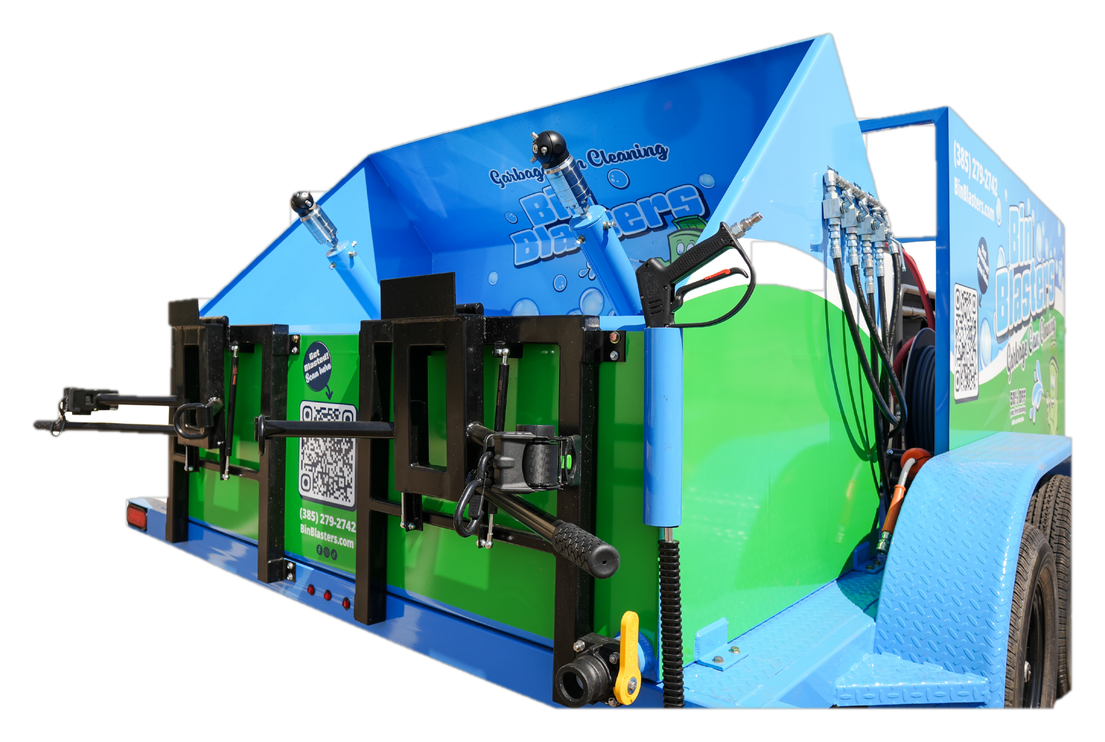 Double bin assisted lift trailer